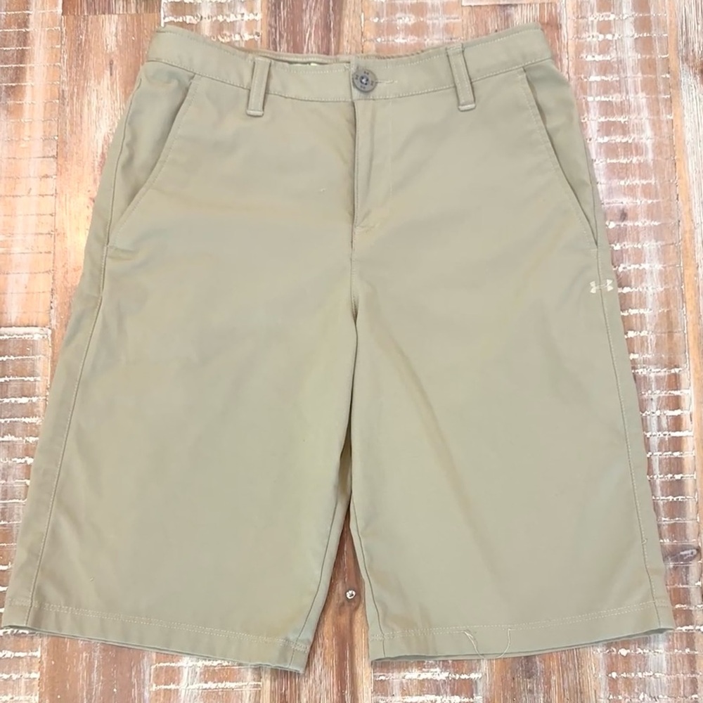 (3/$15) Boys Under Armour Athletic Golf Shorts YL
